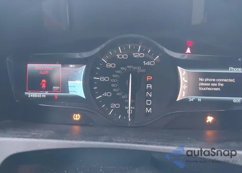 2011 Lincoln Mkx z USA, uszkodzony, nr VIN 2LMDJ8JK7BBJ07075